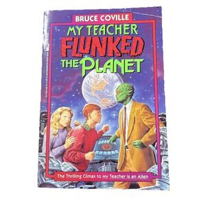 My Teacher Flunked the Planet Paperback Bruce Coville Kids YA Minstrel 1992